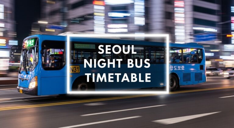 Seoul Night bus image
