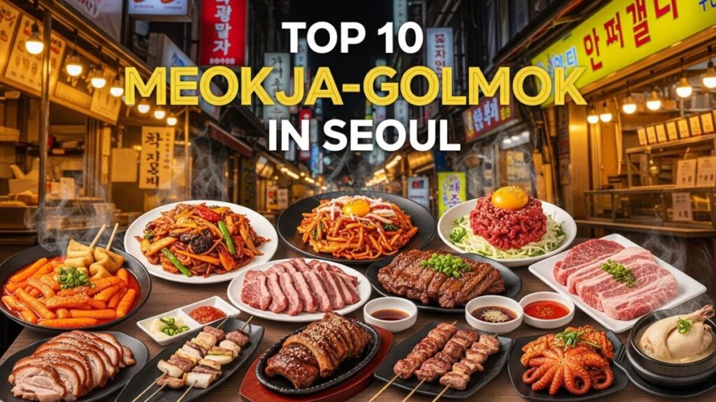 Meokja-Golmok in Seoul