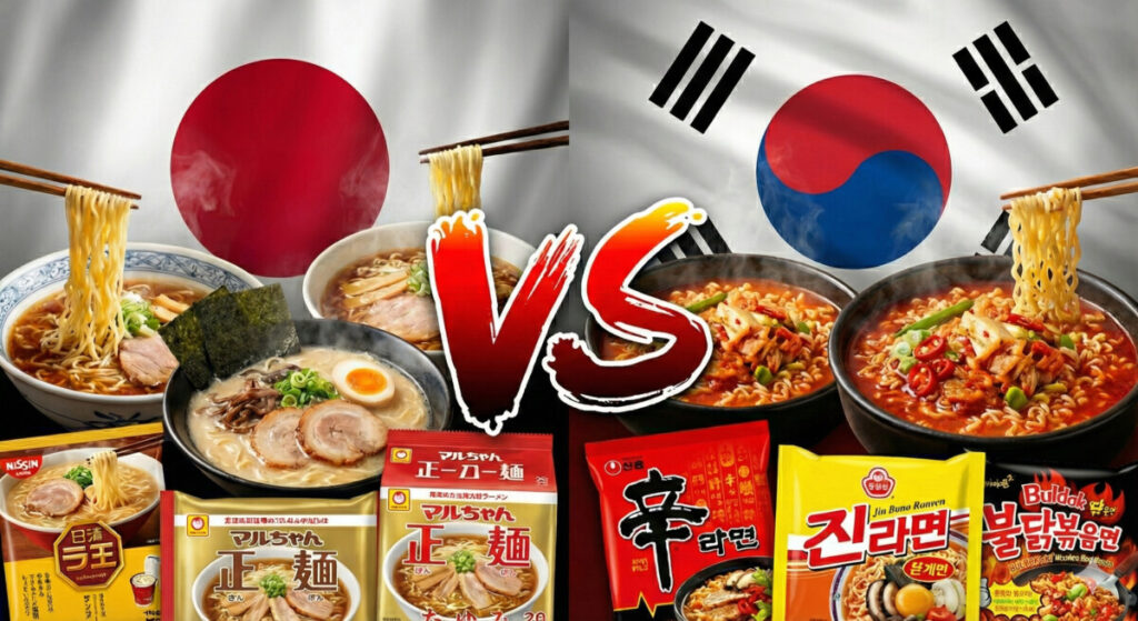 ramen vs ramyeon comparison
