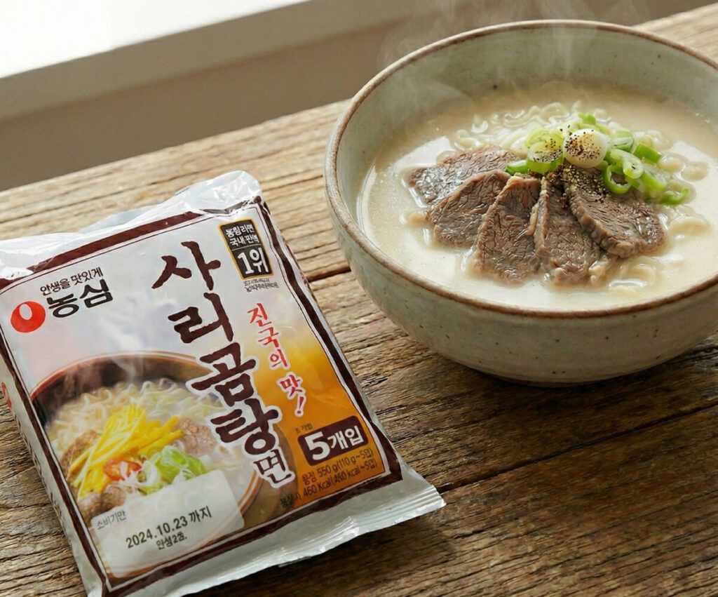 white broth ramyeon