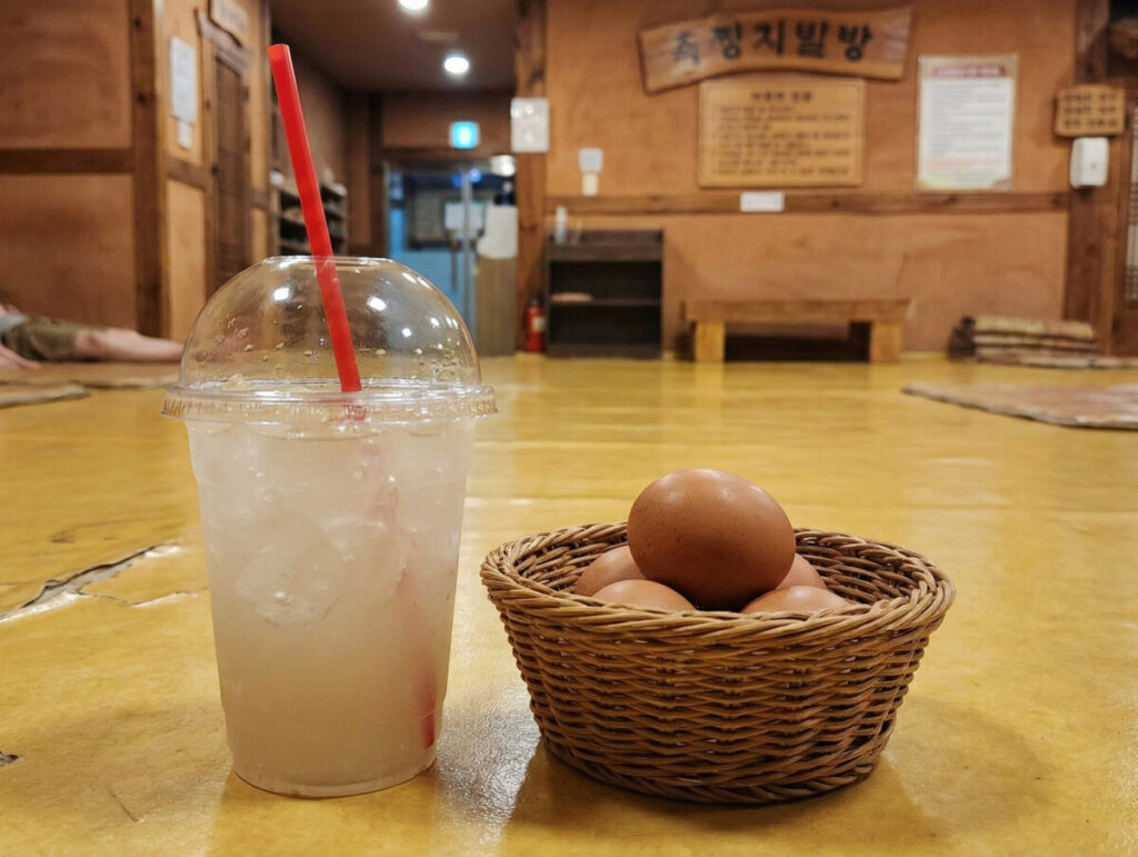 korean sauna food